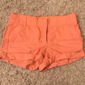 J Crew Salmon Shorts